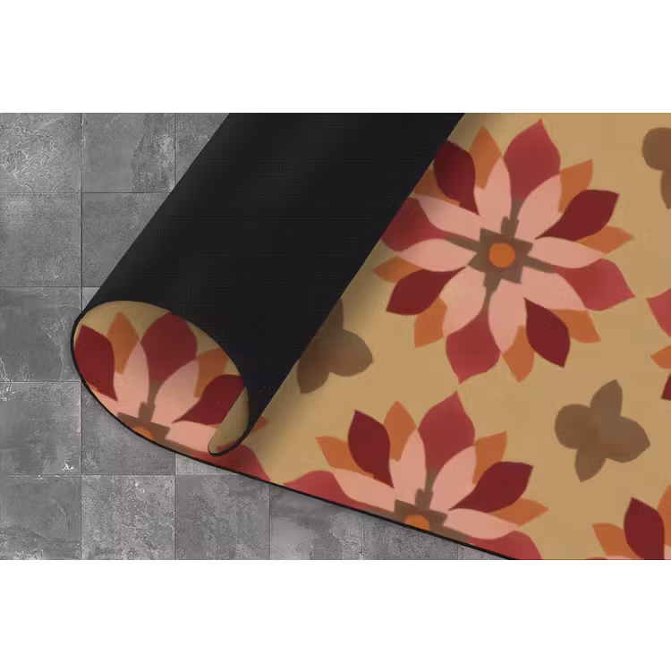 Keukenloper - Bloemen - Retro - Groen — 4