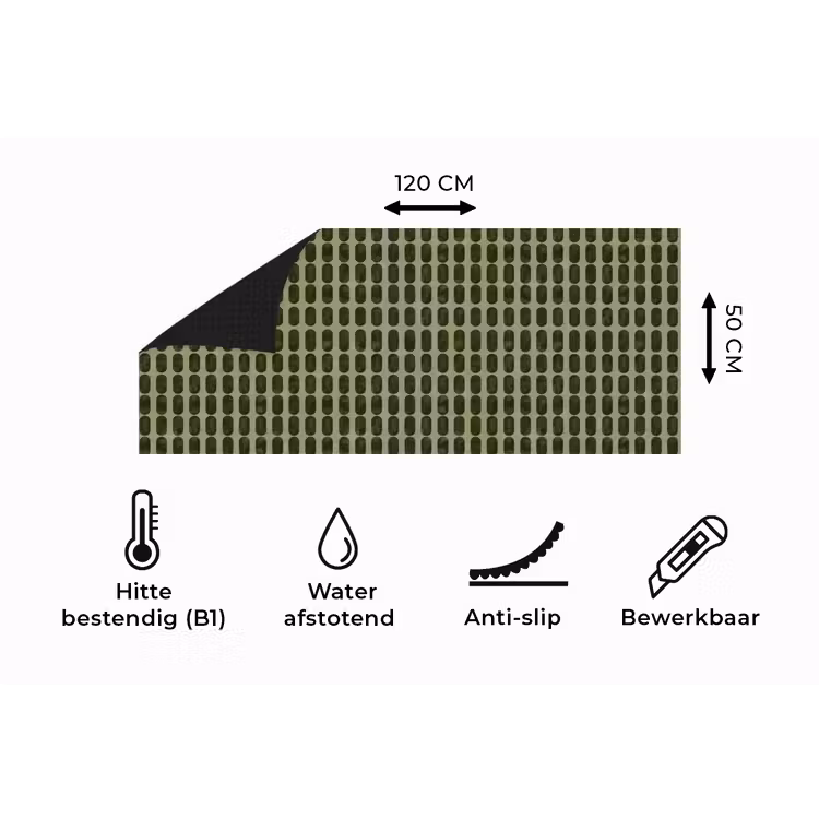 Keukenloper - Ritmisch - Effect - Groen — 5