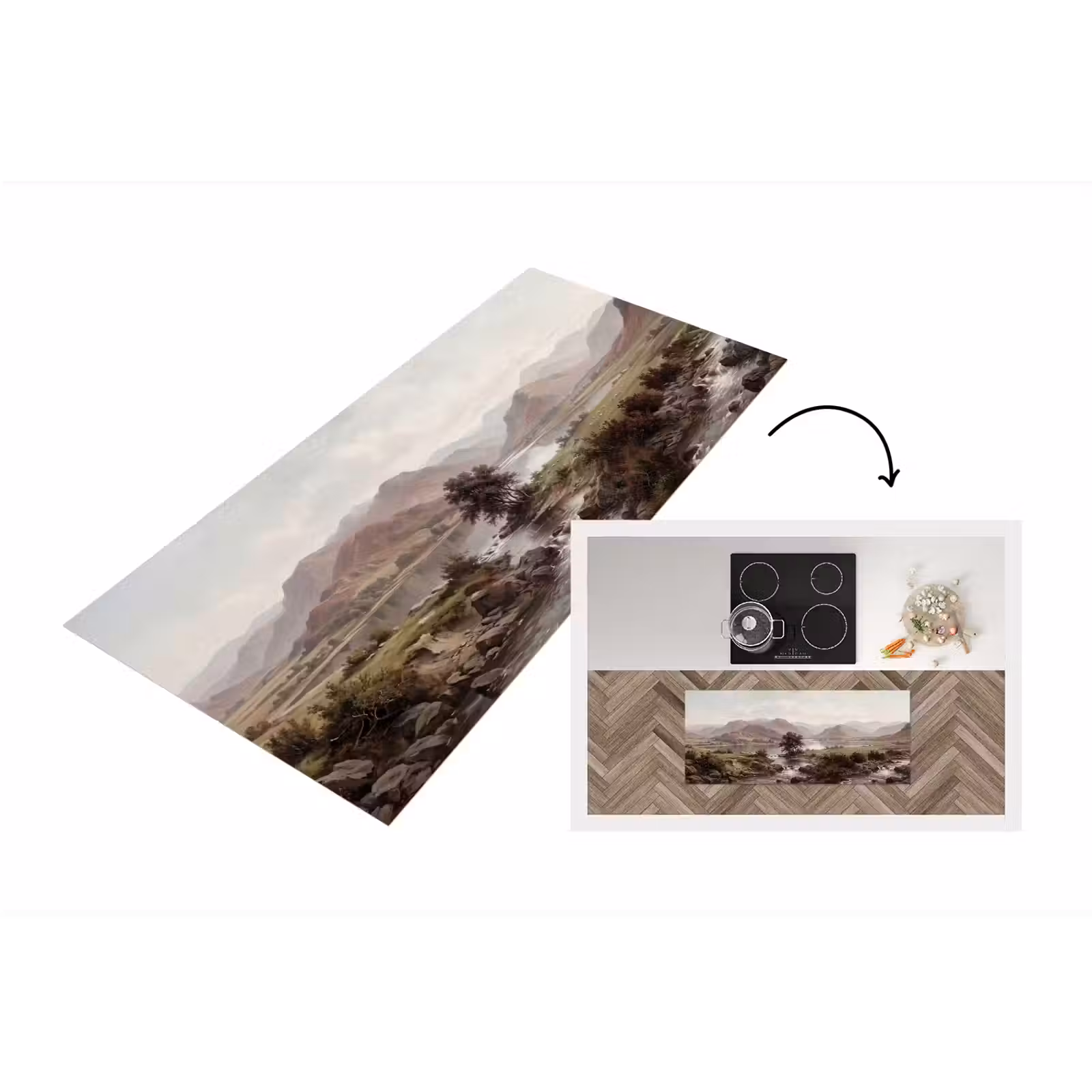 Keukenloper - Berglandschap - Meer - Bergen - Vallei - Klassiek — 1