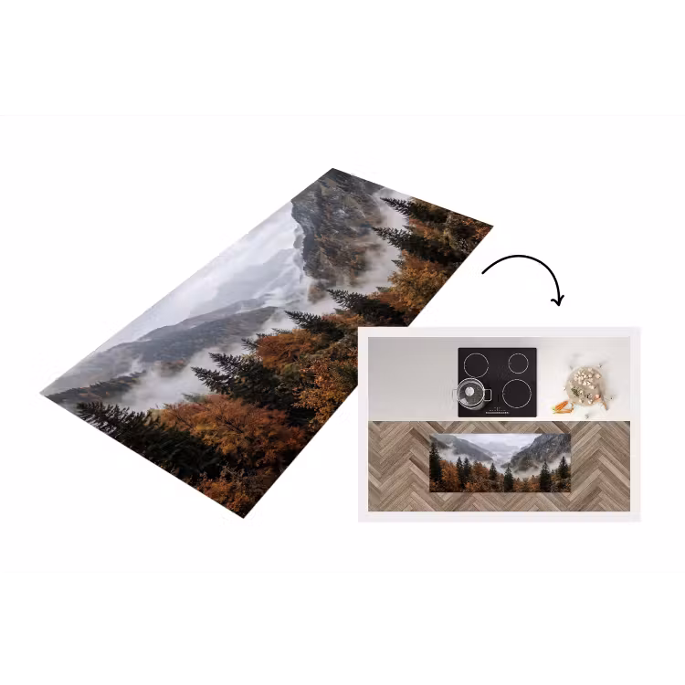 Keukenloper - Bergen - Vallei - Mist - Herfst - Natuur — 1