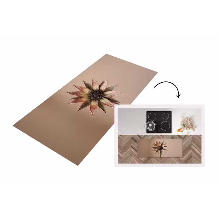 Keukenloper - Droogbloem - Protea - Vintage - Beige - Rustiek — 1