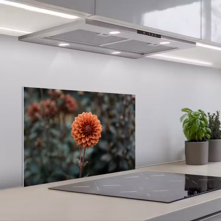 Spatscherm keuken - Dahlia - Bloem - Natuur - Sfeervol — 5