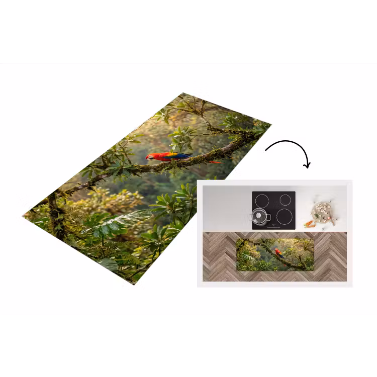 Keukenloper - Ara - Jungle - Rood — 1