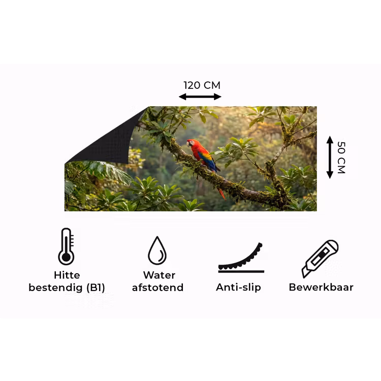 Keukenloper - Ara - Jungle - Rood — 5