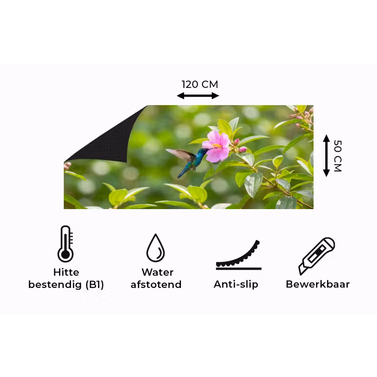 Keukenloper - Kolibrie - Bloem - Natuur - Groen — 5