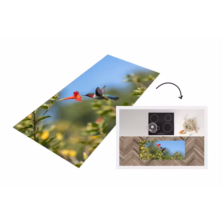 Keukenloper - Kolibrie - Bloem - Natuur - Groen — 1