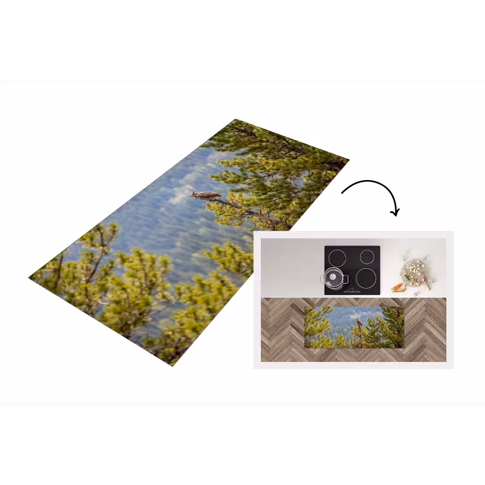 Keukenloper - Uil - Oehoe - Bomen - Natuur — 1