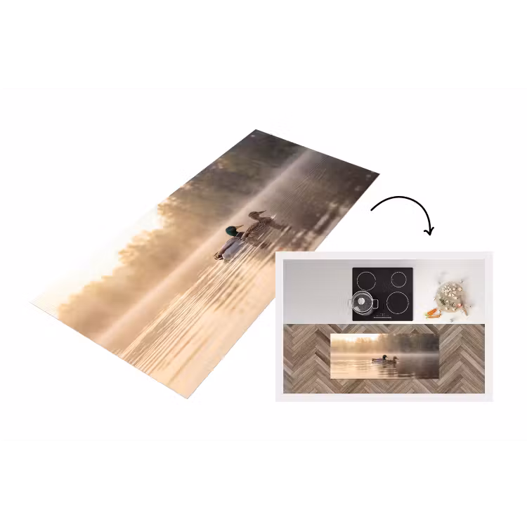 Keukenloper - Eenden - Water - Mist - Natuur — 1