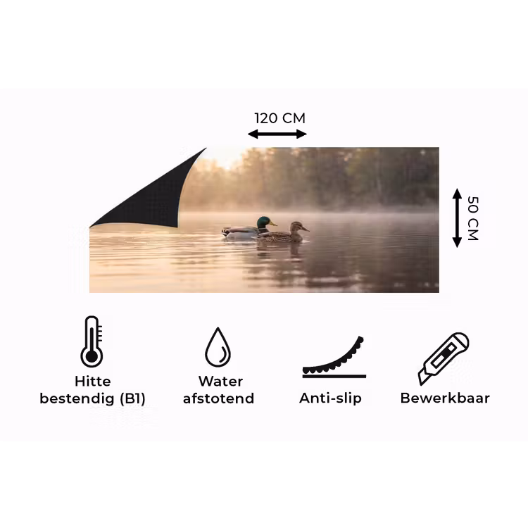 Keukenloper - Eenden - Water - Mist - Natuur — 5