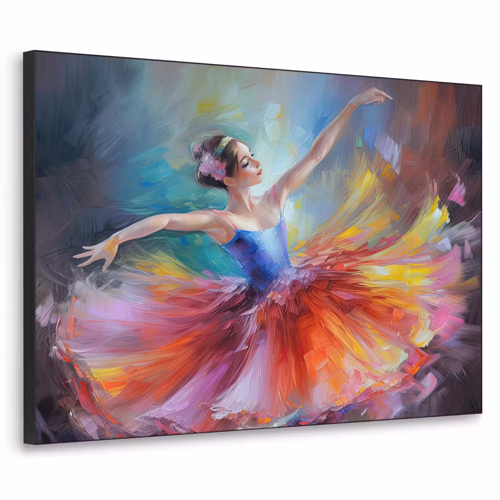 Art Frame - Schilderij - Olieverf - Dans - Ballerina — 1