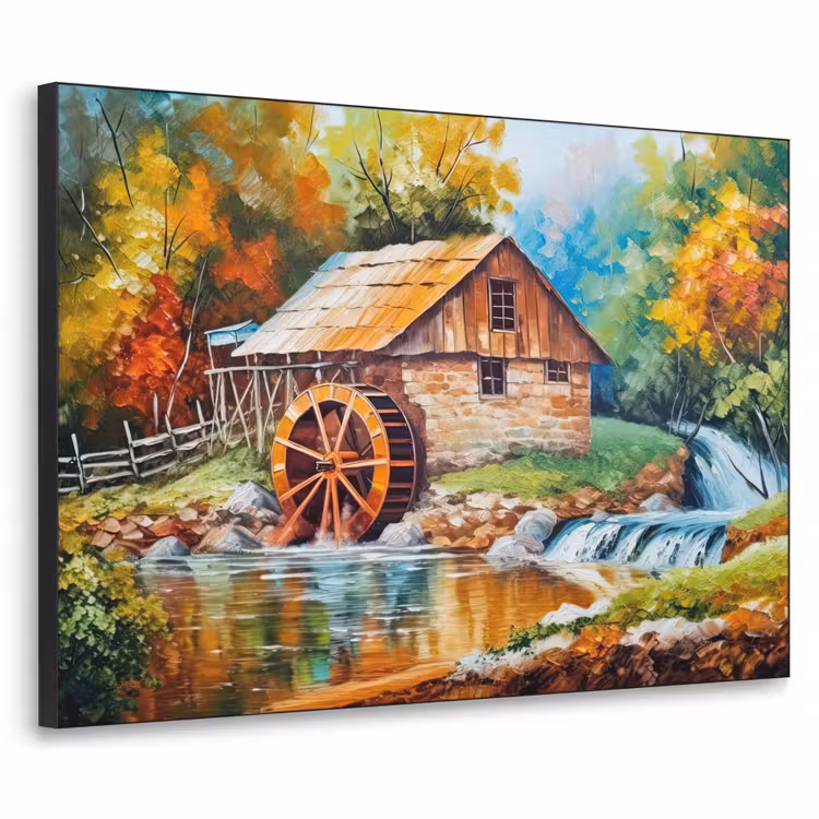 Art Frame - Landschap - Schilderij - Huis - Kunst - Herfst — 1