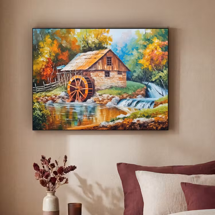 Art Frame - Landschap - Schilderij - Huis - Kunst - Herfst — 3