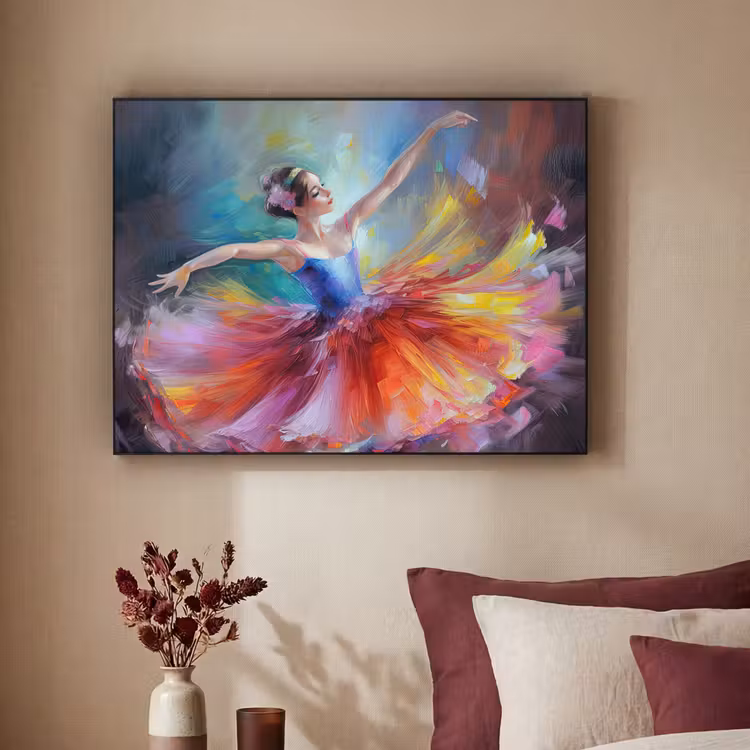 Art Frame - Schilderij - Olieverf - Dans - Ballerina — 3