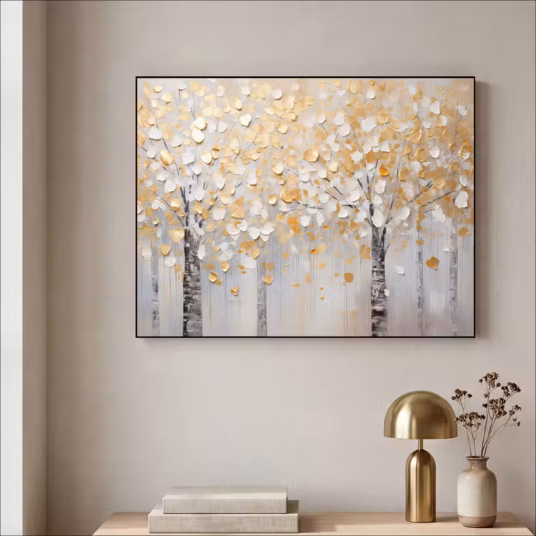 Art Frame - Bomen - Aquarel - Kunst - Natuur — 5