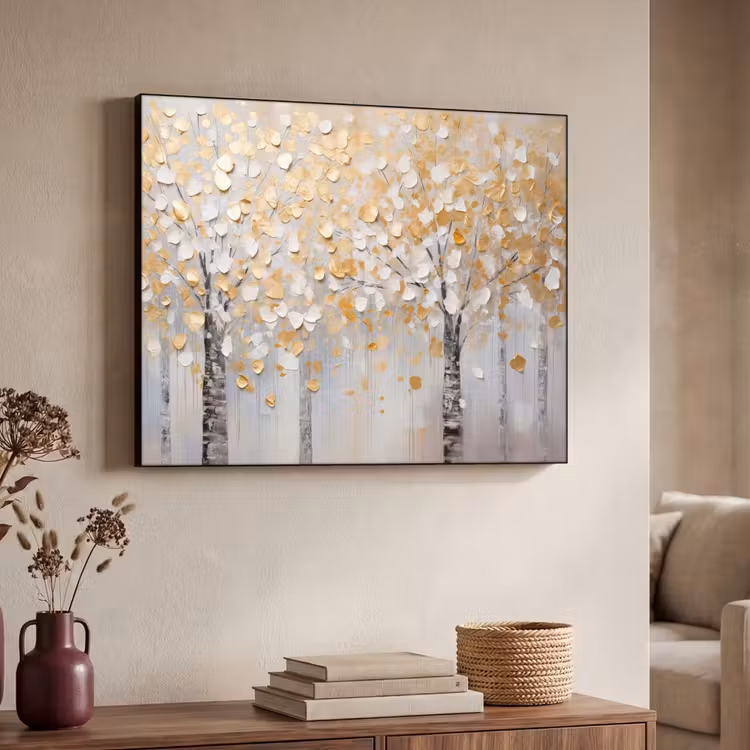 Art Frame - Bomen - Aquarel - Kunst - Natuur — 7