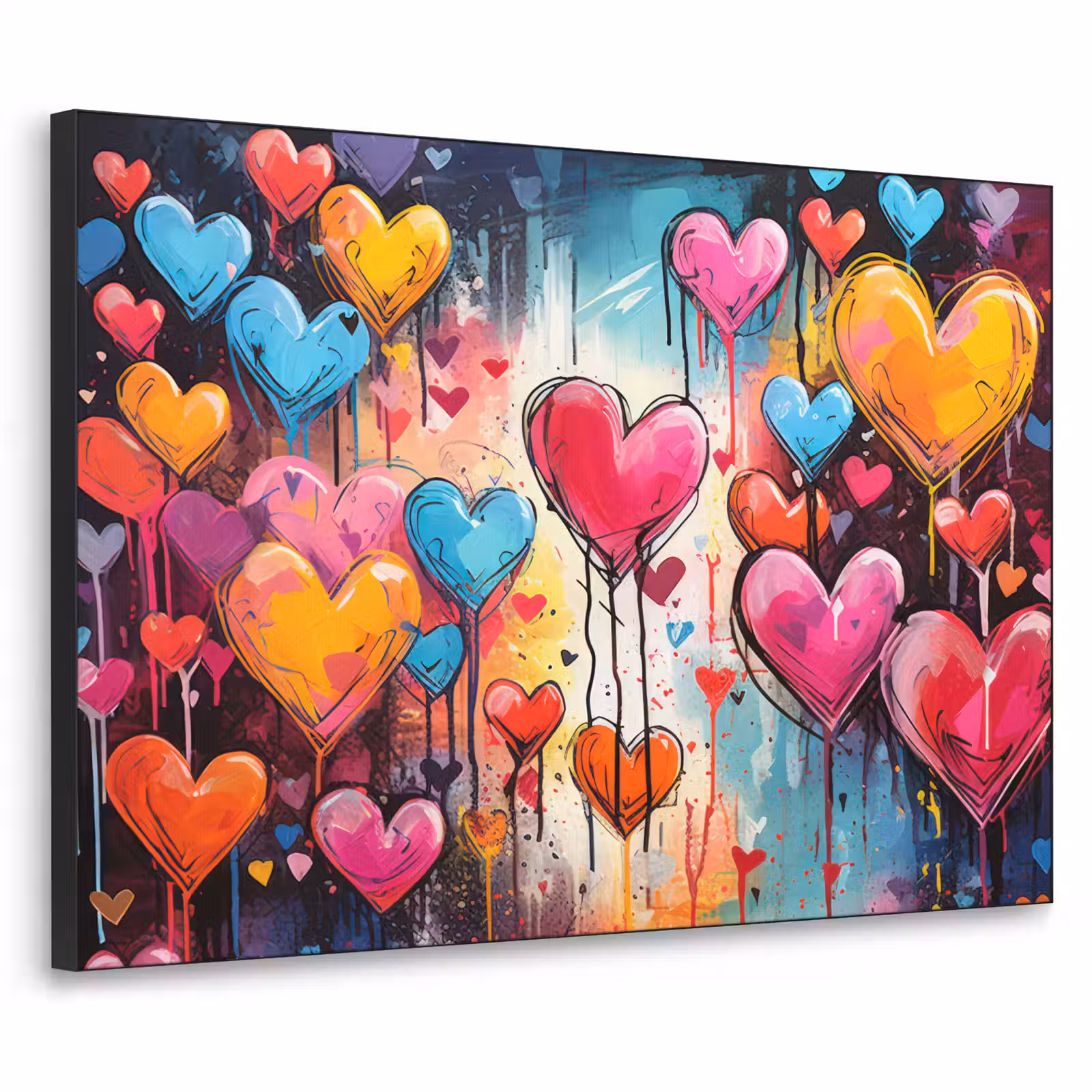 Art Frame - Hartjes - Kleuren - Kunst - Liefde — 1