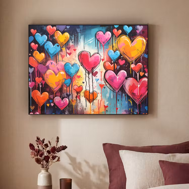 Art Frame - Hartjes - Kleuren - Kunst - Liefde — 3