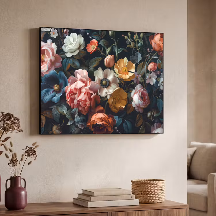 Art Frame - Vintage - Kleurrijk - Bloemen - Modern — 7