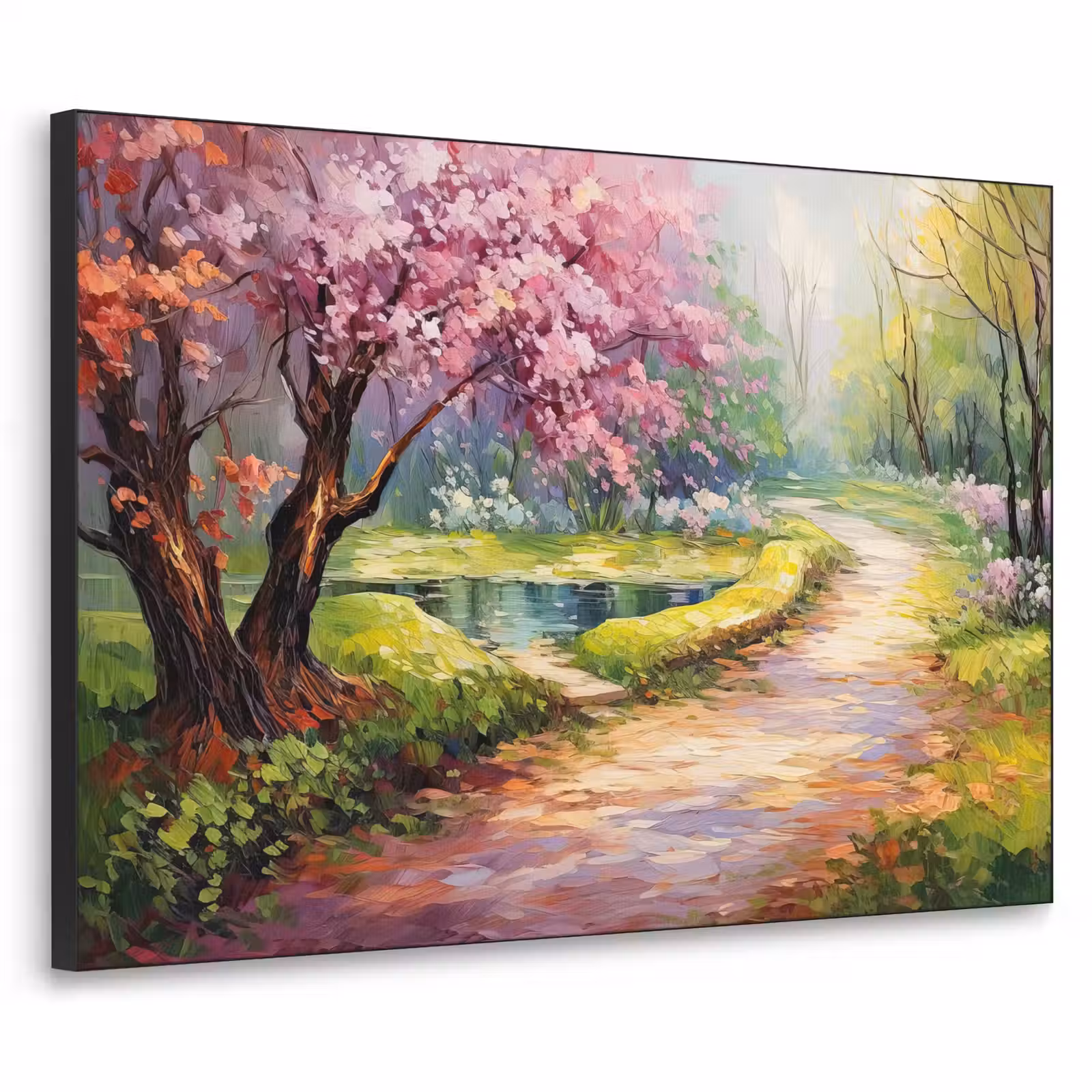 Art Frame - Watercolor - Natuur - Bomen - Kunst - Bloemen — 1
