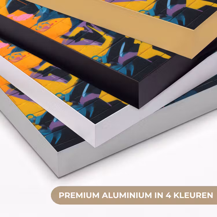 Art Frame - Vrouw - Bril - Kleuren - Graffiti — 2