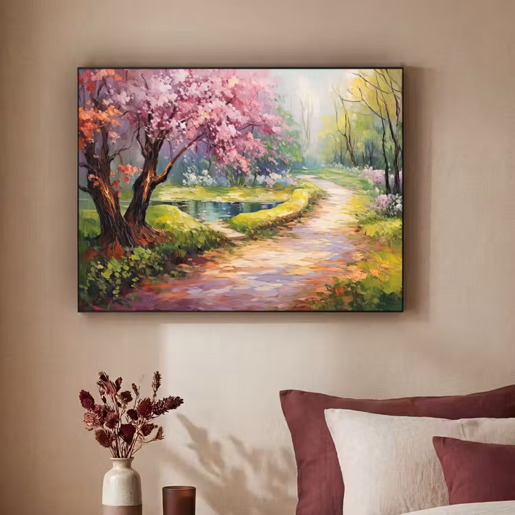 Art Frame - Watercolor - Natuur - Bomen - Kunst - Bloemen — 3