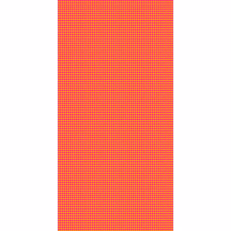 Behang - Modern - Stippen - Oranje — 2