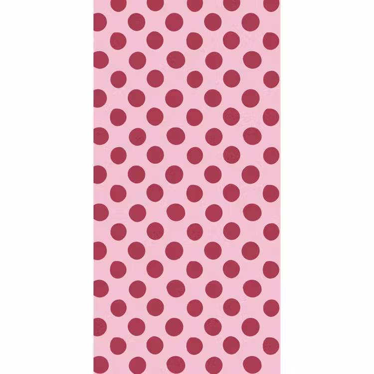 Behang - Stippen - Patroon - Bordeaux — 2