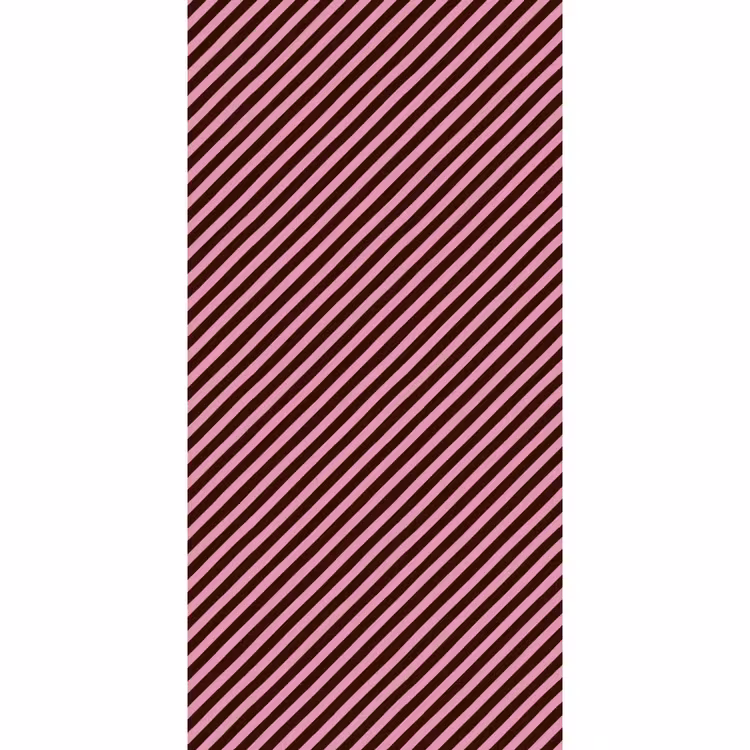 Behang - Strepen - Roze - Bruin — 2