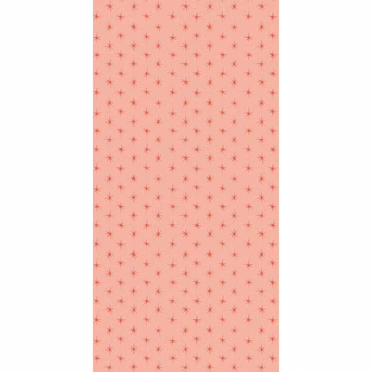 Behang - Sterretjes - Patroon - Oranje — 2