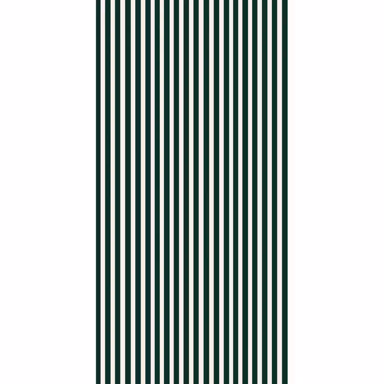 Behang - Strepen - Klassiek - Groen β 2
