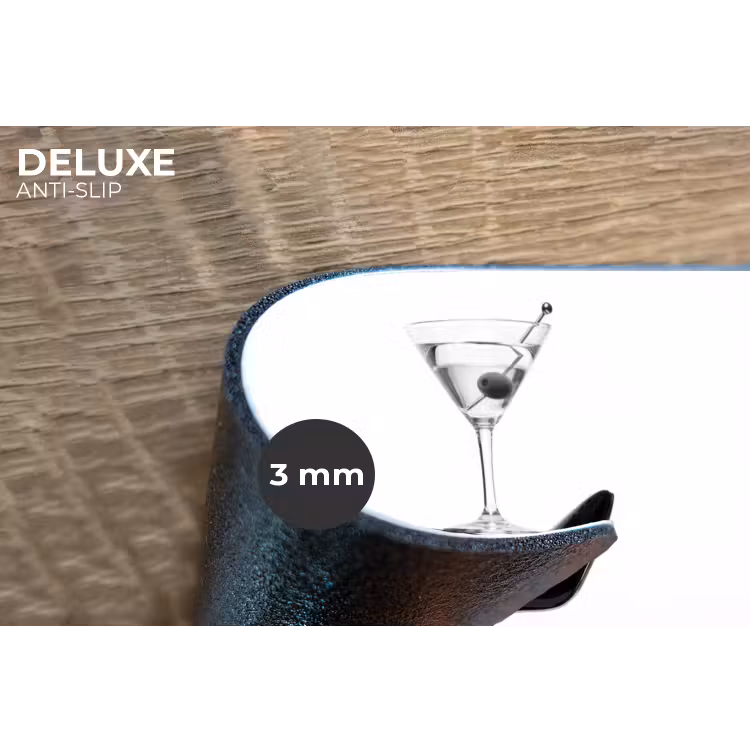 Placemat - 6 stuks - Benen - Hakken - Glas - Zwart - Wit - Speels — 4