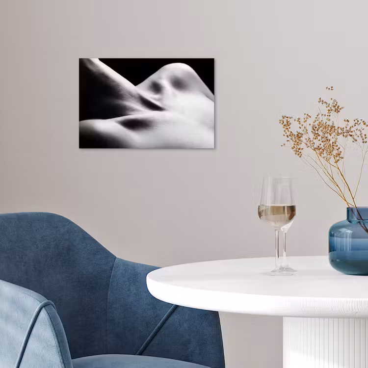 Poster - Lichaam - Vormen - Abstract - Zwart - Wit - Sensueel — 4