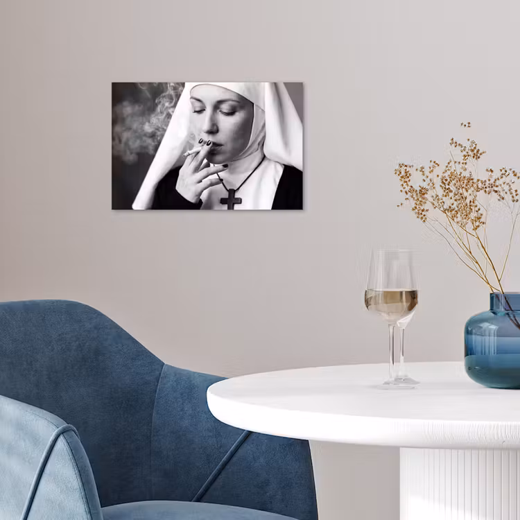 Poster - Non - Roken - Portret - Zwart - Wit - Rebels — 4