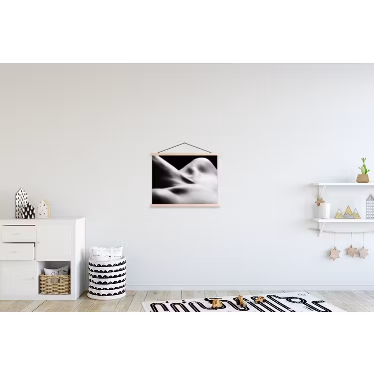 Schoolplaat - Lichaam - Vormen - Abstract - Zwart - Wit - Sensueel — 3