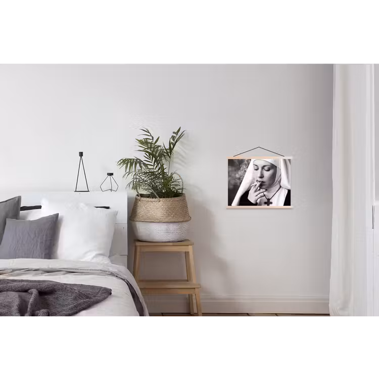Schoolplaat - Non - Roken - Portret - Zwart - Wit - Rebels — 2