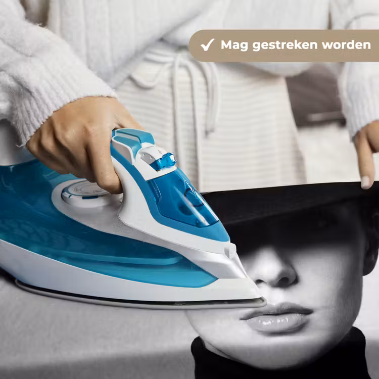 Wandkleed - Vrouw - Schaduw - Zwart - Wit - Mysterieus — 6