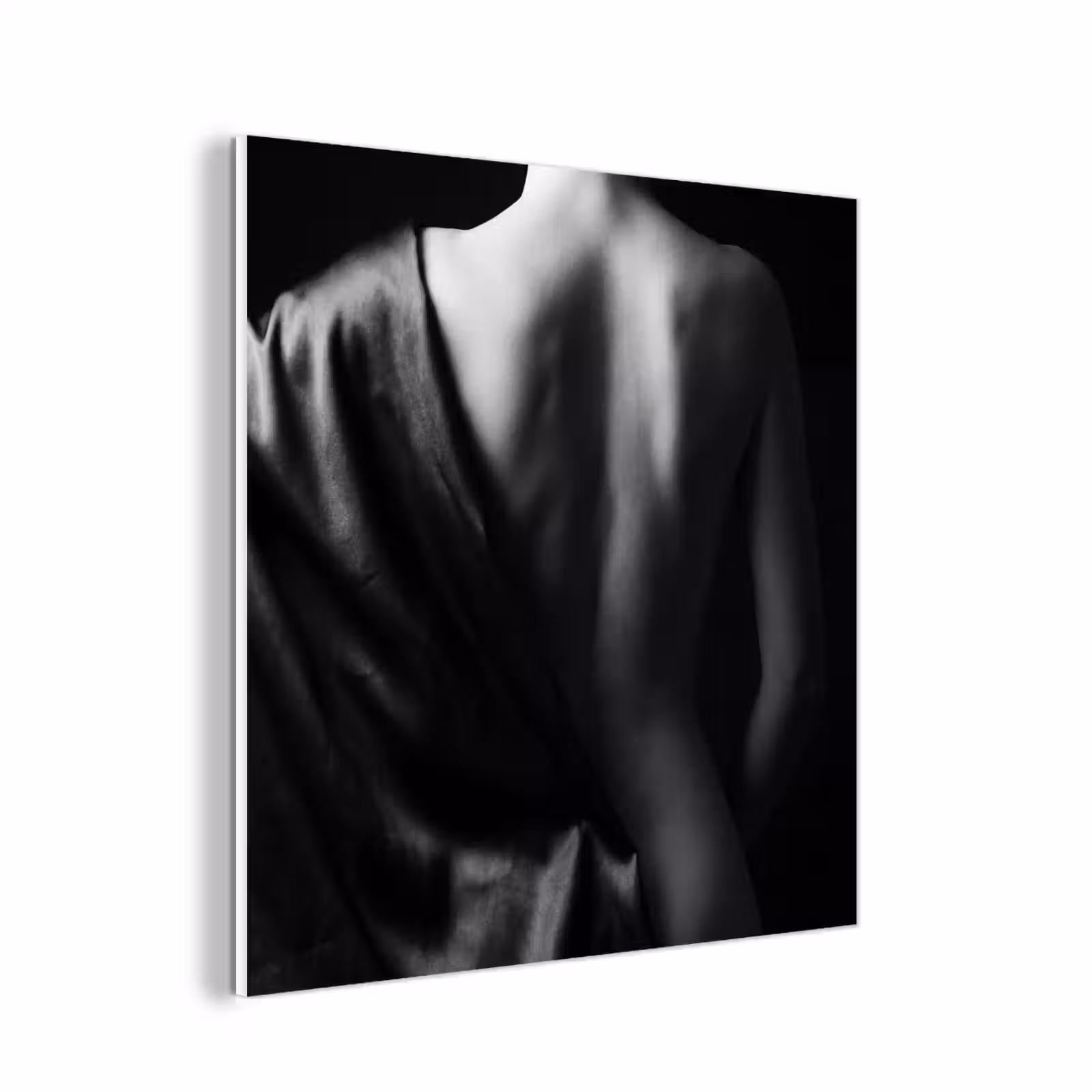 Forex - Schouder - Zijde - Rug - Zwart - Wit - Elegant — 1