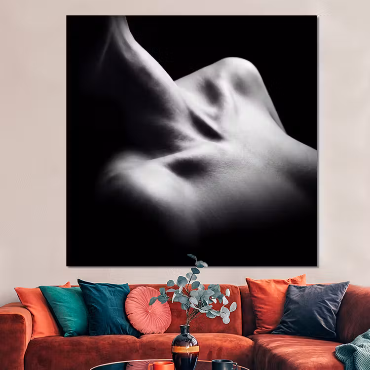 Forex - Lichaam - Vormen - Abstract - Zwart - Wit - Sensueel — 3