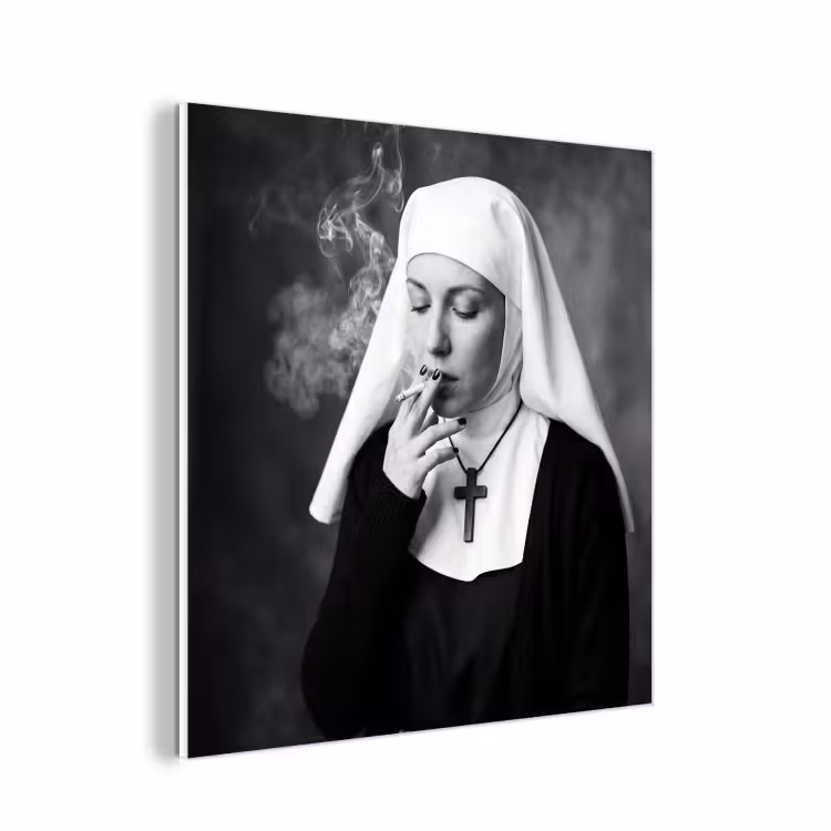 Forex - Non - Roken - Portret - Zwart - Wit - Rebels — 1