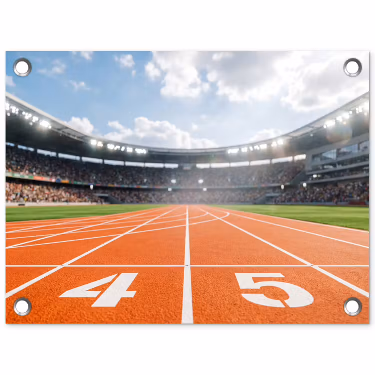 Tuinposter - Sintelbaan - Stadion - Sport -Oranje — 1