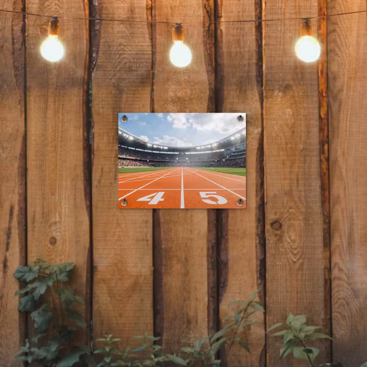 Tuinposter - Sintelbaan - Stadion - Sport -Oranje — 2