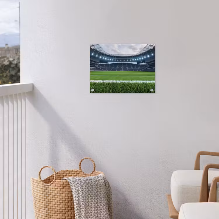 Tuinposter - Voetbal - Stadion - Sport - Groen — 3