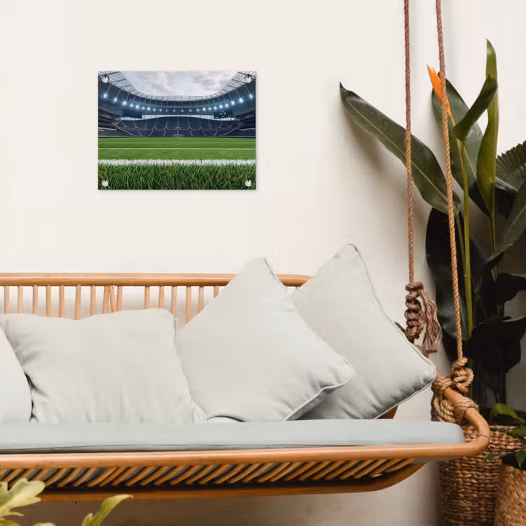 Tuinposter - Voetbal - Stadion - Sport - Groen — 5
