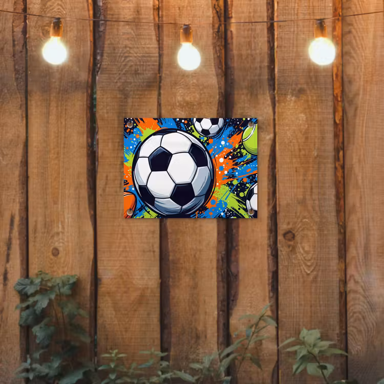 Tuinposter - Sport - Ballen - Kleurrijk — 2