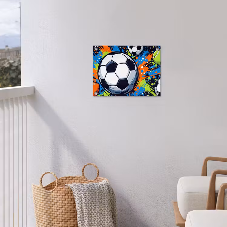 Tuinposter - Sport - Ballen - Kleurrijk — 3