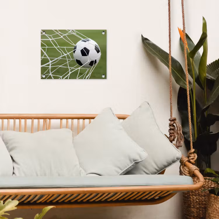 Tuinposter - Voetbal - Goal - Net - Sport — 5
