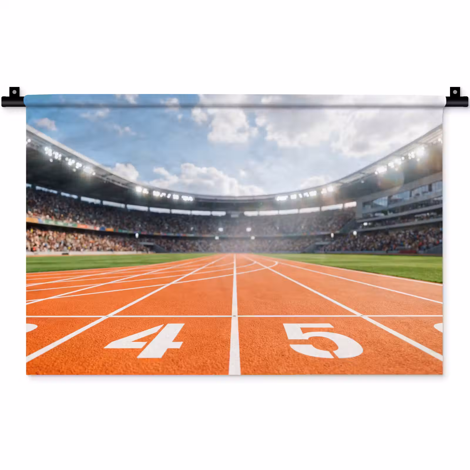 Wandkleed - Sintelbaan - Stadion - Sport -Oranje — 1