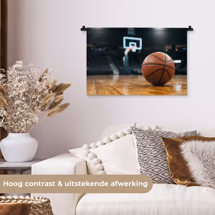 Wandkleed - Basketbal - Arena - Sport — 4