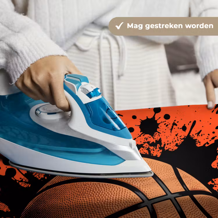 Wandkleed - Basketbal - Verf - Sport - Oranje — 6