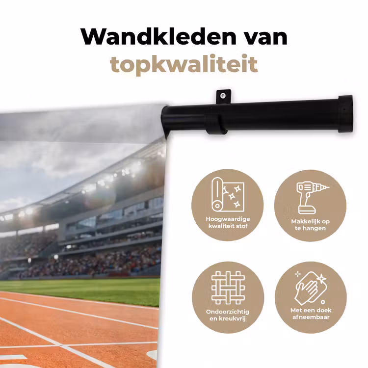 Wandkleed - Sintelbaan - Stadion - Sport -Oranje — 3